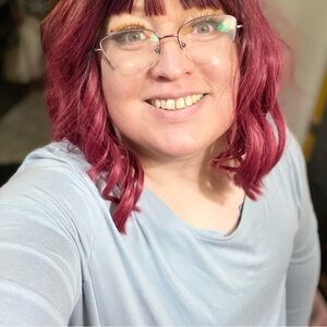 Soft Blue Long Sleeve Blouse